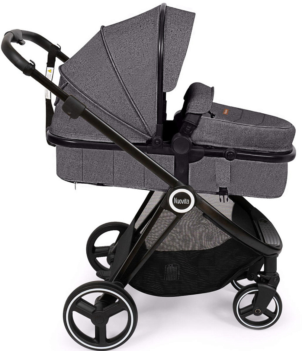 Детская коляска Nuovita Luno 2 в 1 Grigio/Серый