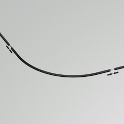 Коннектор радиусный R900 накладной Maytoni   TRA184-R900-11B