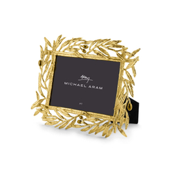 Рамка для фото 25х20см Michael Aram Золотая оливковая ветвь