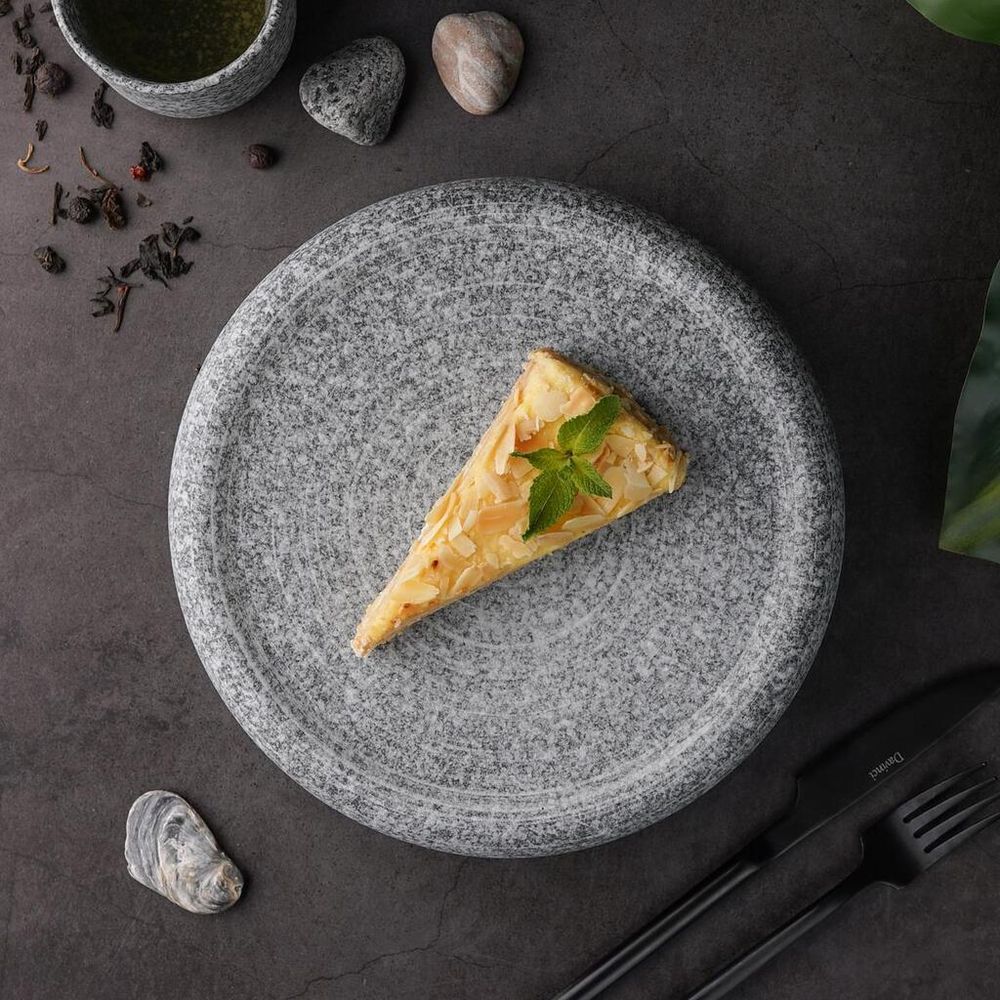 Блюдо круглое d 23,2 см h6,7 см Stone Untouched Taiga P.L. Proff Cuisine [1]