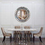 Стол обеденный Garda Decorенный Garda Decor светло-серый 180х100х76 см (МДФ)