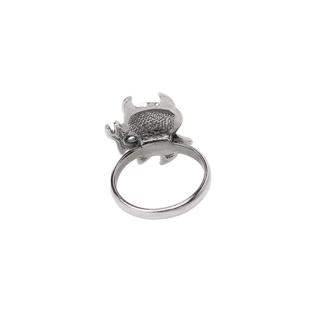 "Лопс" кольцо в серебряном покрытии из коллекции "Ералаш" от Jenavi