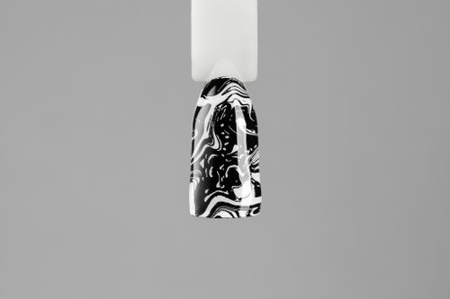 Monami Гель-краска для стемпинга черная, 5 гр