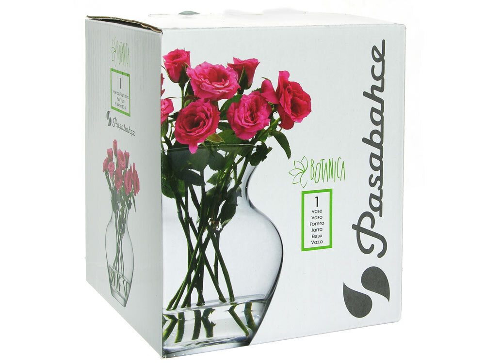 Ваза для цветов шар Н144 D120 роспись цветы 97/15