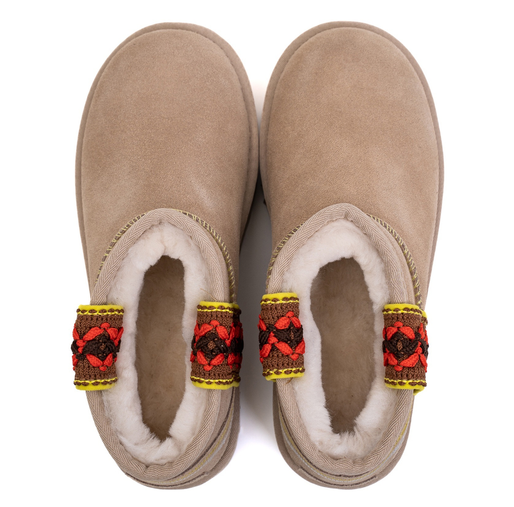 UGG Classic Ultra Mini Braid Platform Sand