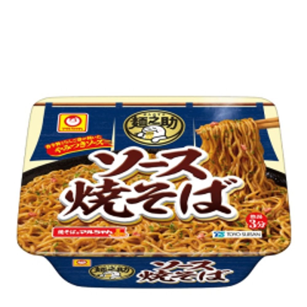 Лапша б/п Якисоба жареная со вкусом свинины и чеснока Maruchan, 113 гр.