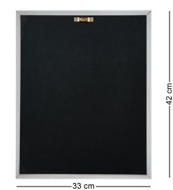 AMB-01/83 Картина «Березы у реки» (с янтарной крошкой) пласт.рамка 33х42см