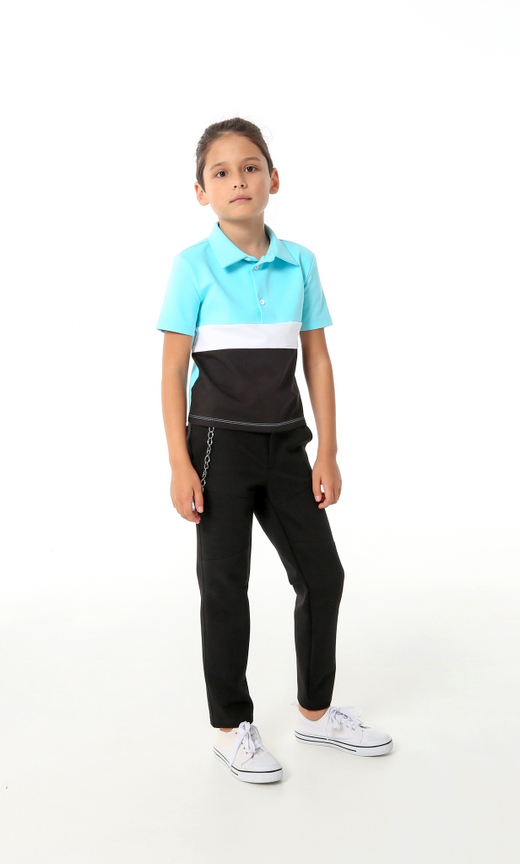 Футболка-поло ТРИКОЛОР