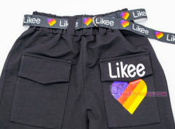 трико Likee накладные карманы 2846
