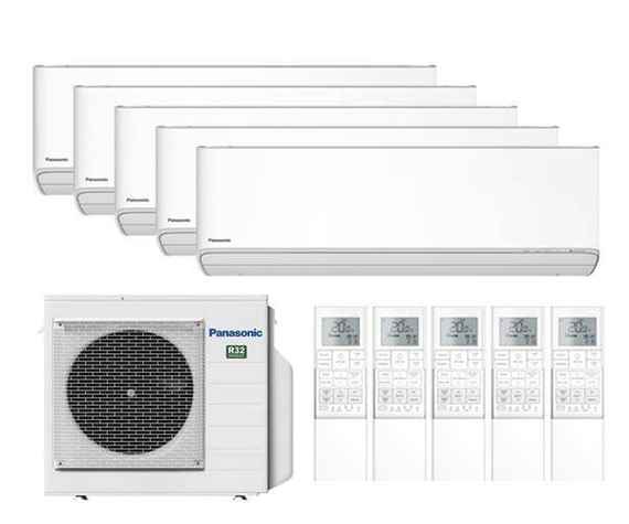 Мульти сплит-система Panasonic 5 x CS-Z20ZKEW / CU-5Z90TBE