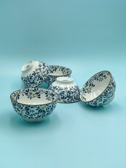 Пиала 11х6 см. "Япония" синий декор