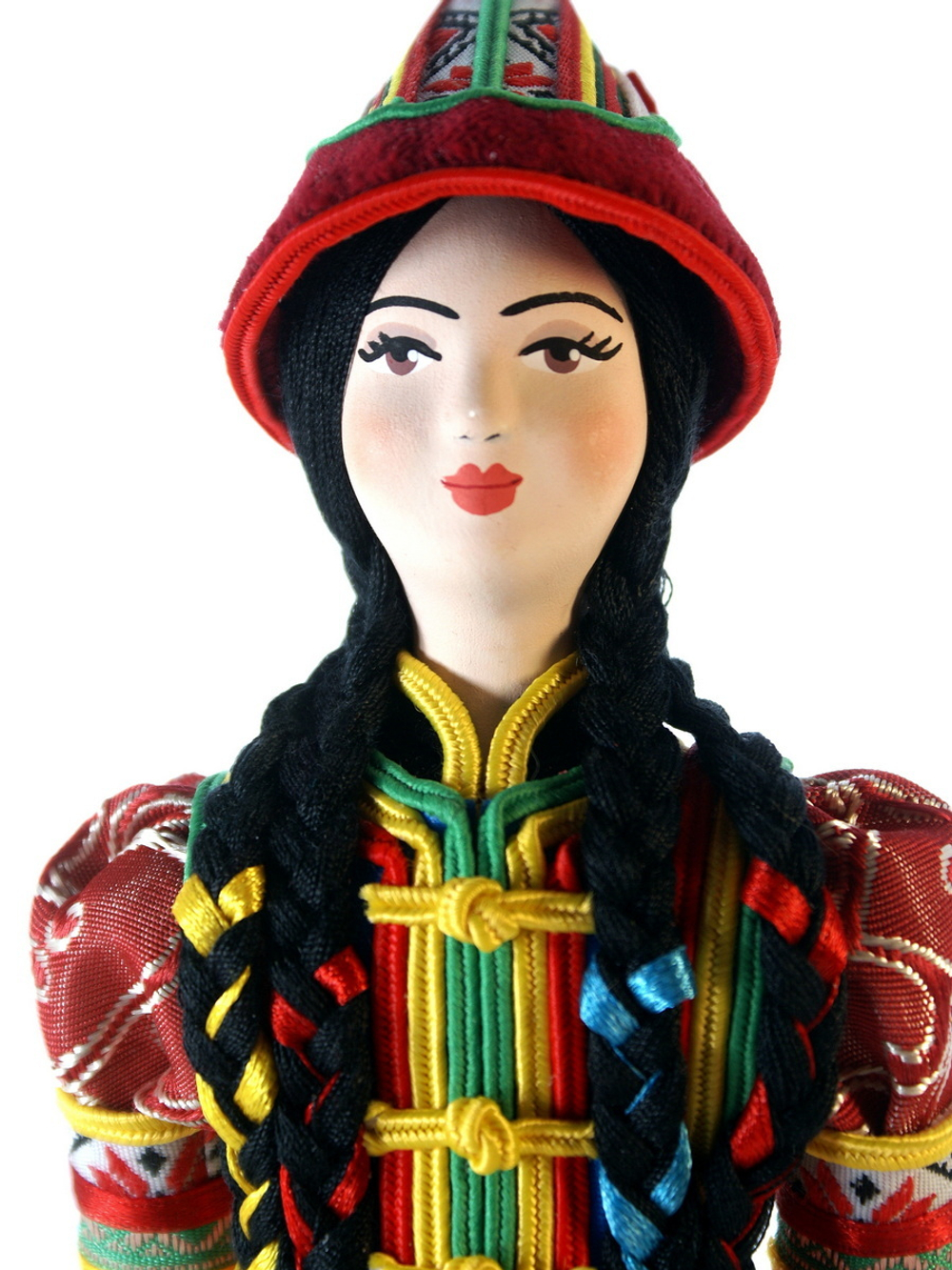 Кукла коллекционная в Бурятском женском костюме
