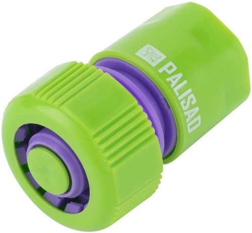 Соединитель для шланга 3/4(быстросъем) аквастоп