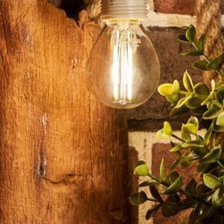 Лампа филаментная REXANT Шарик GL45 7.5 Вт 600 Лм 4000K E14 прозрачная колба