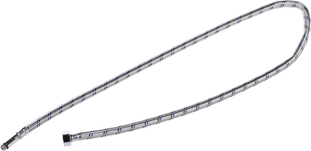 STAYER 1/2″, 1.2 м, гайка-штуцер, гибкая подводка с удлиненным штуцером для смесителей, Professional (51017-120)