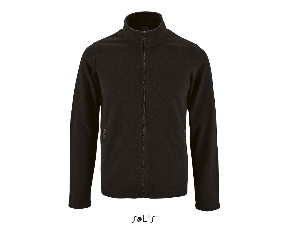 Флисовая куртка NORMAN мужская Чёрный  3XL