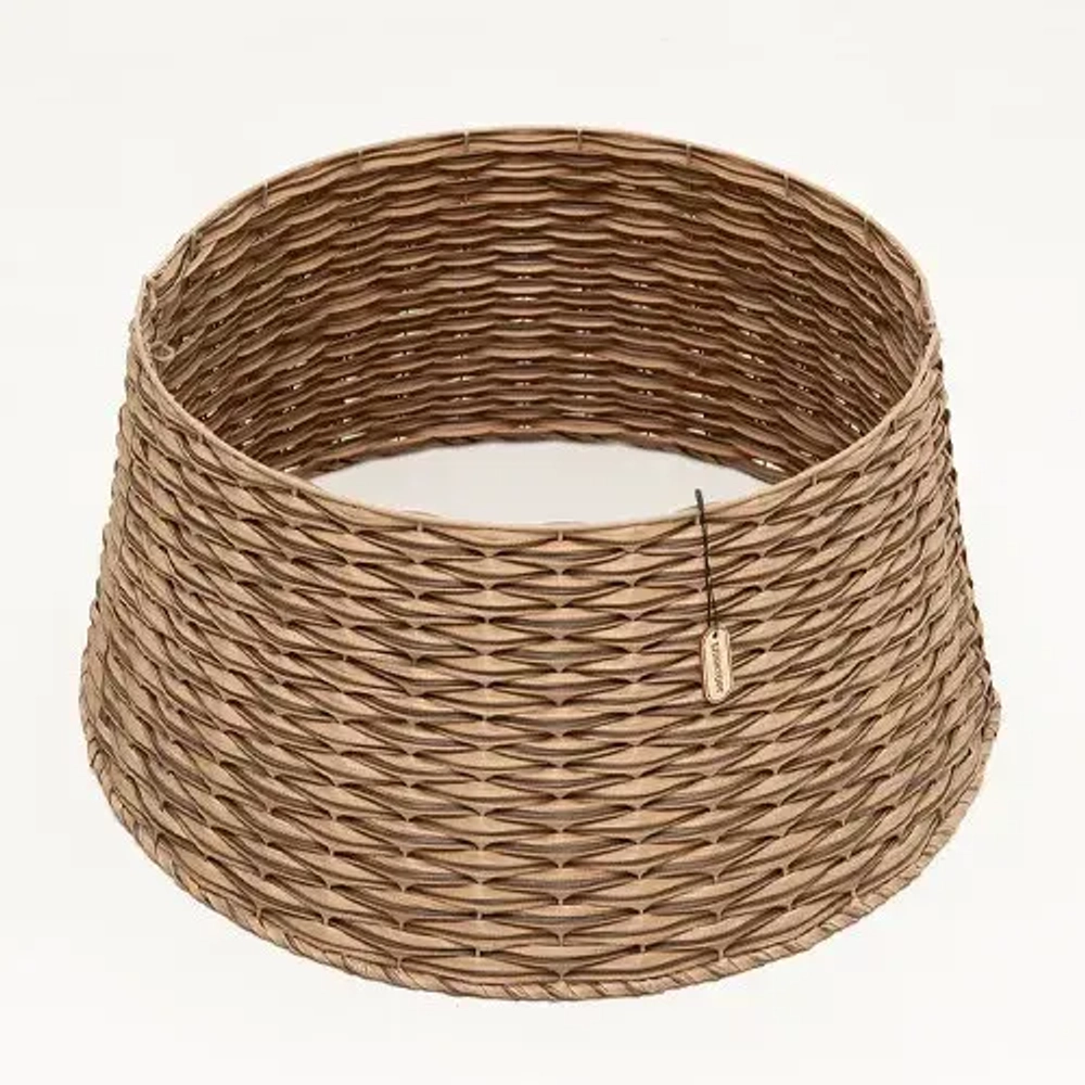 Корзина под елку Прованс 145*110*35 см., разборная, орех, ЕлкиТорг (145-219)