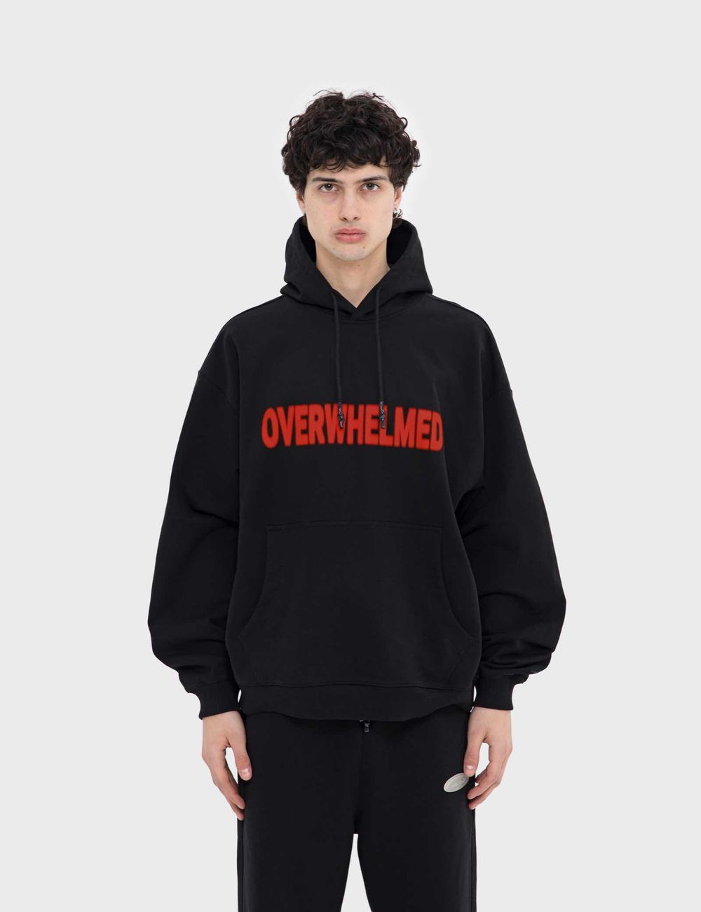 Худи ZNY OVERWHELMED SS22 Черный