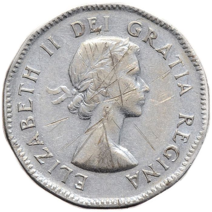 5 центов 1953 Канада VF