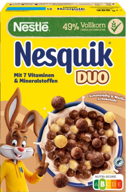 Сухой завтрак Nesquik DUO