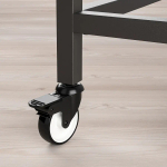 Стол - IKEA TROTTEN/ТРОТТЕН ИКЕА, 80х80х102 см, белый/черный