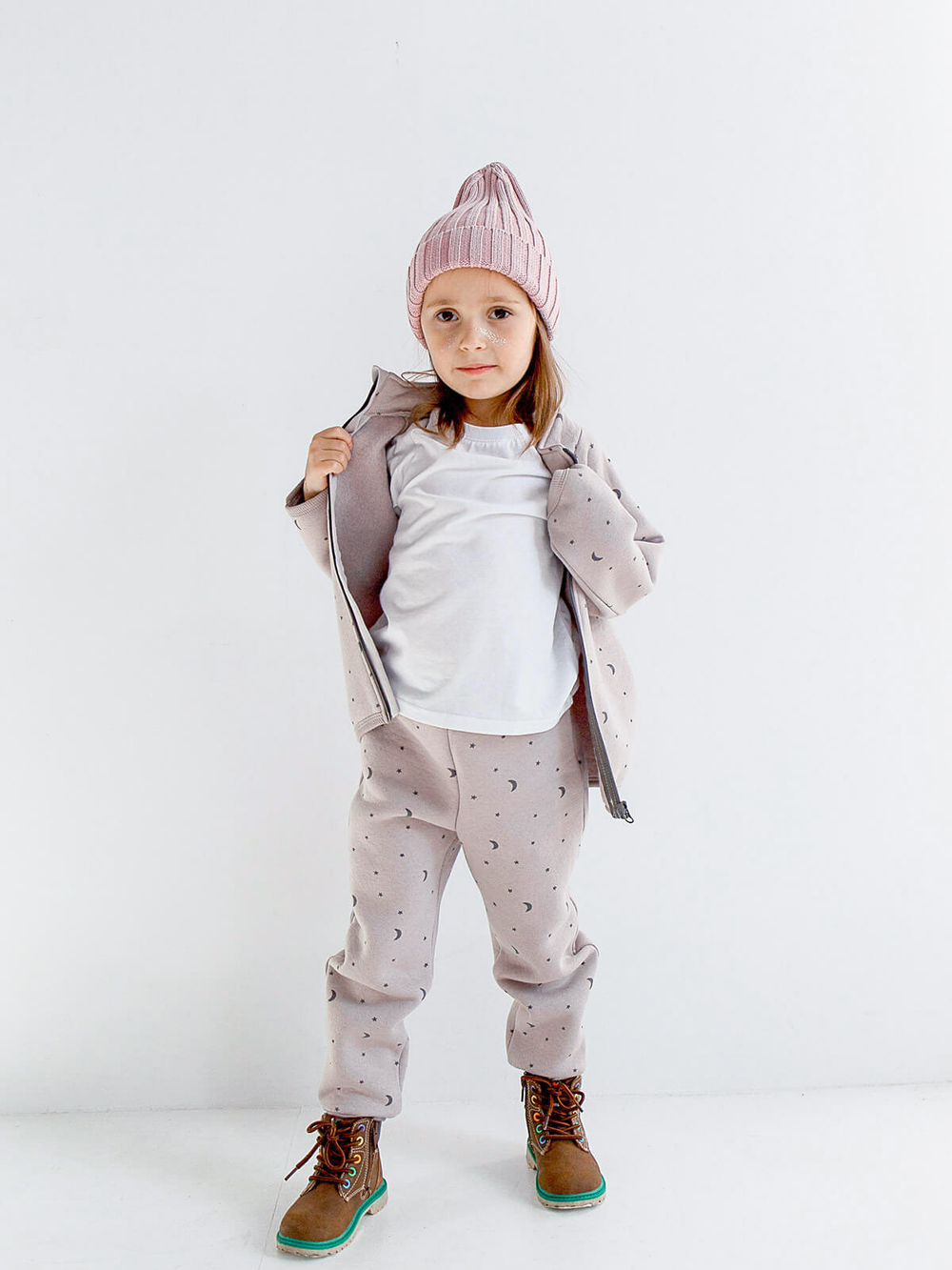 Утеплённый комплект Mjölk White Sand Moons