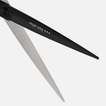 Прямые длинные парикмахерские ножницы black edition BE-07