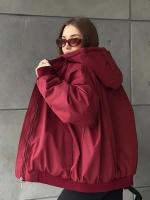 Куртка осенняя с капюшоном