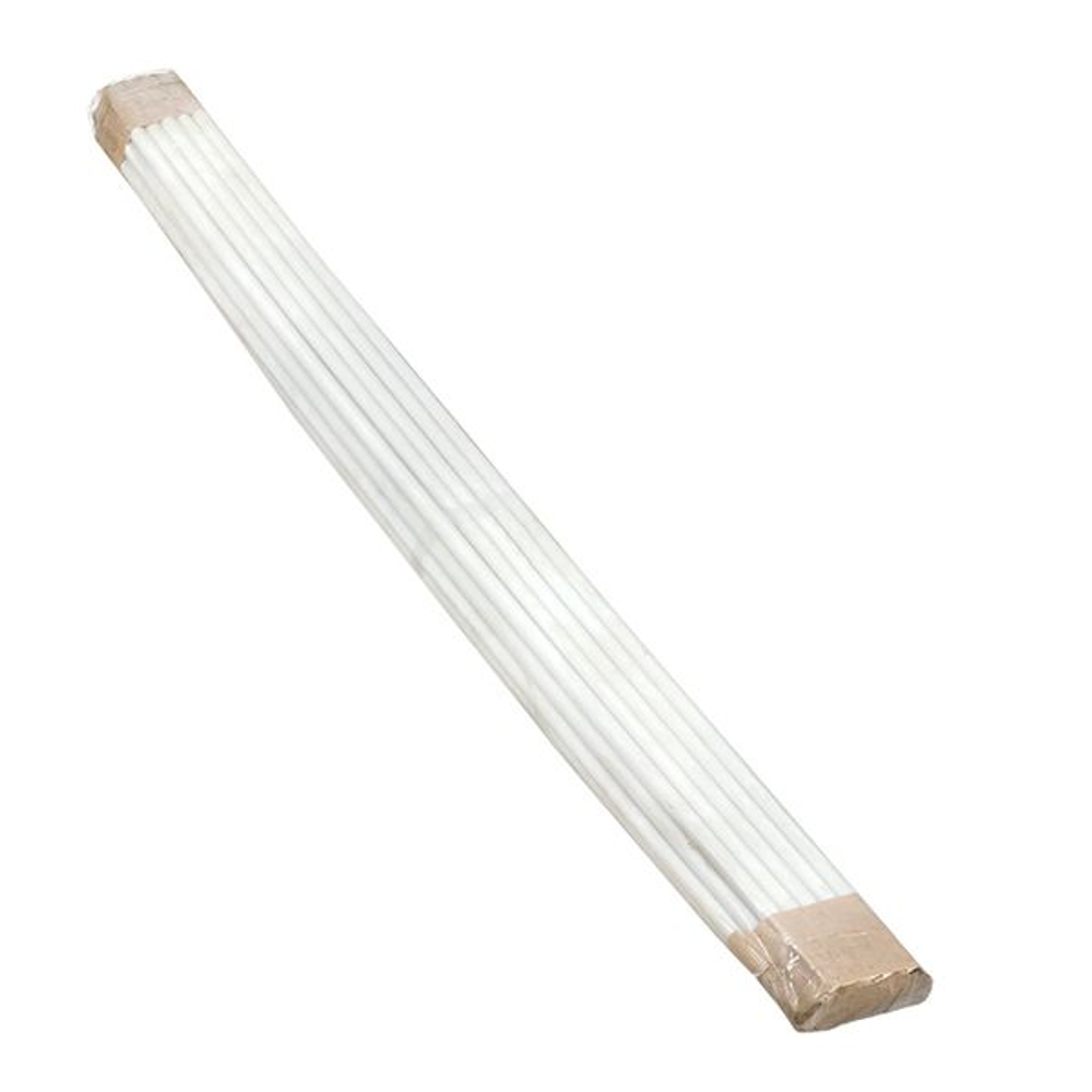 Труба гладкая ПВХ жесткая d20 мм (2 м) (50 м/уп) белая EKF-Plast (50.00 шт.)