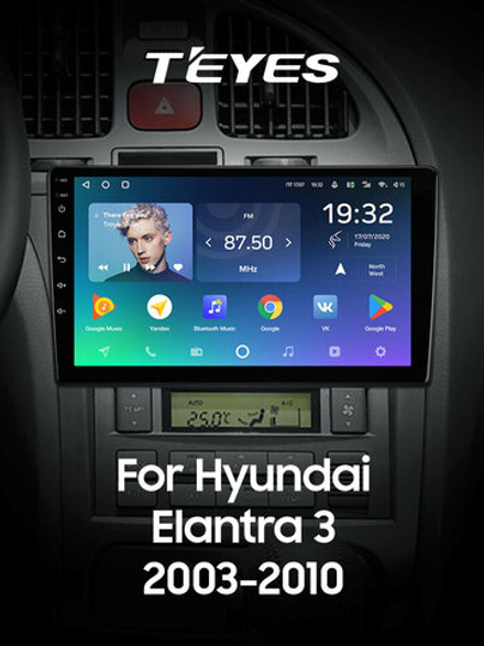 Teyes SPRO Plus 9" для Hyundai Elantra 3 2003-2010