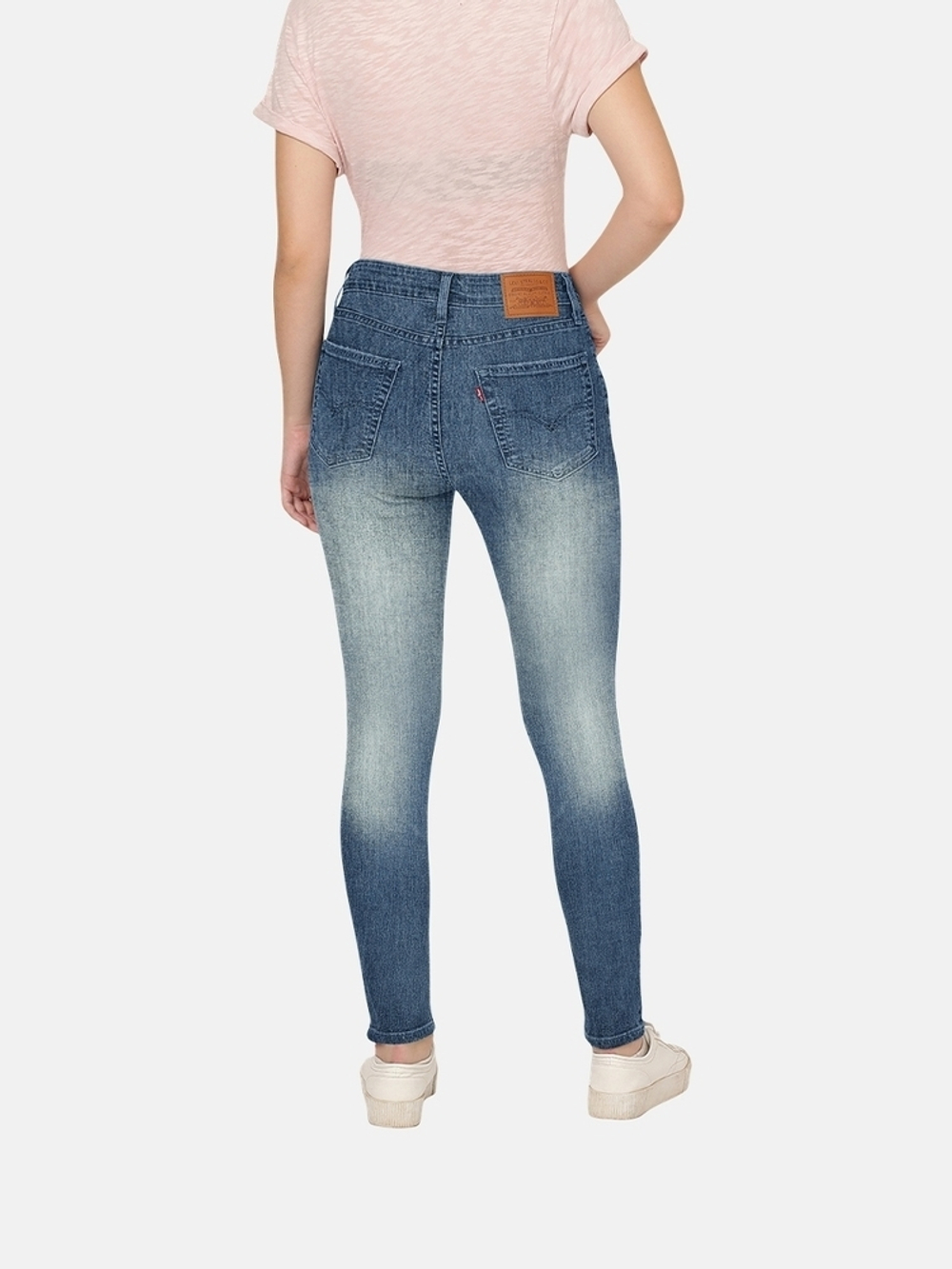 Женские облегающие джинсы с завышенной талией Levi's 721 High Rise Skinny 18882-0784