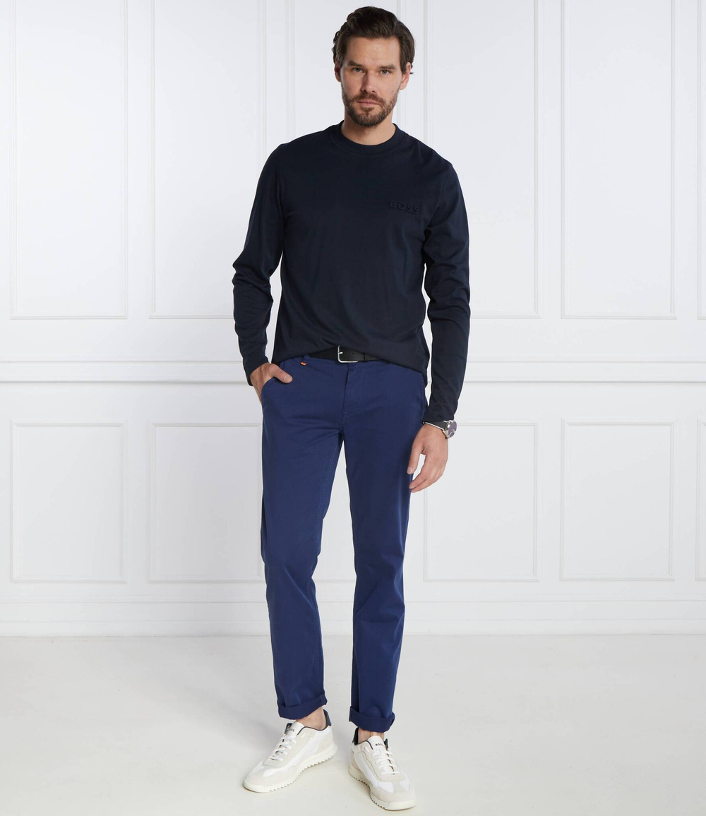 Чиносы Schino BOSS ORANGE - индиговой(50470813)