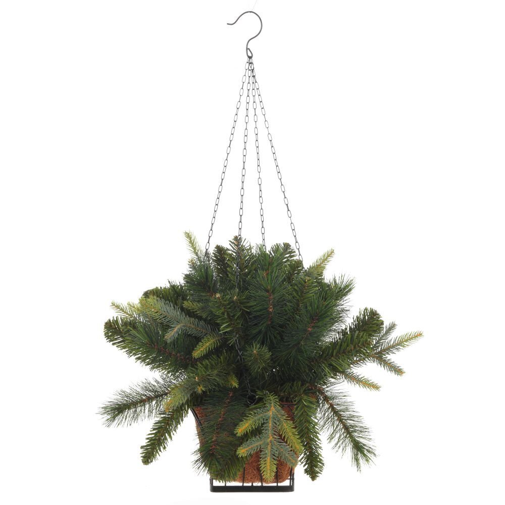 Кашпо хвойное, 92вет., L47 W47 H74 см