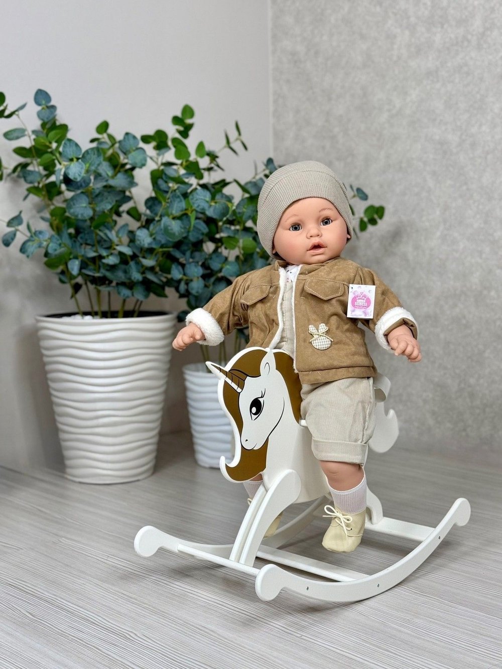 Кукла Berbesa мягконабивная 62см Dulzon (8069S)