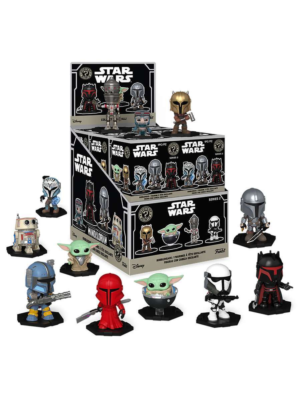 Фигурка Funko Mystery Minis Bobble Star Wars The Mandalorian S2 1 штука в ассортименте (из12) 81366
