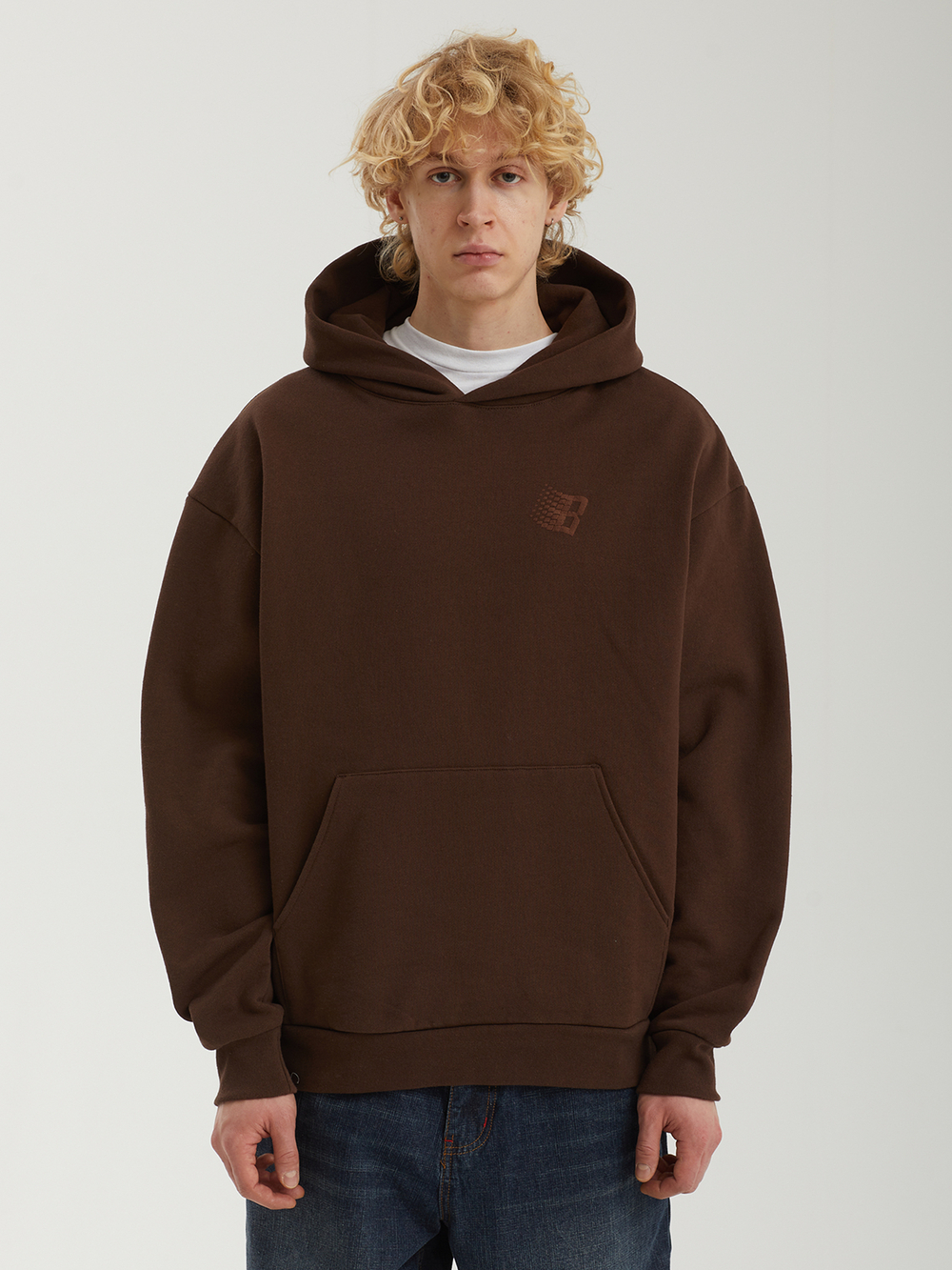 Мужская Толстовка B Logo Puff Print