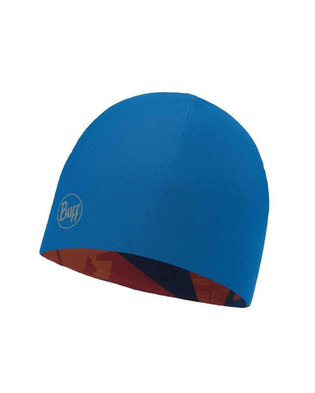Двухслойная спортивная шапка Buff Hat 2 layers polyester Rush Multi - Blue Skydiver Фото 2
