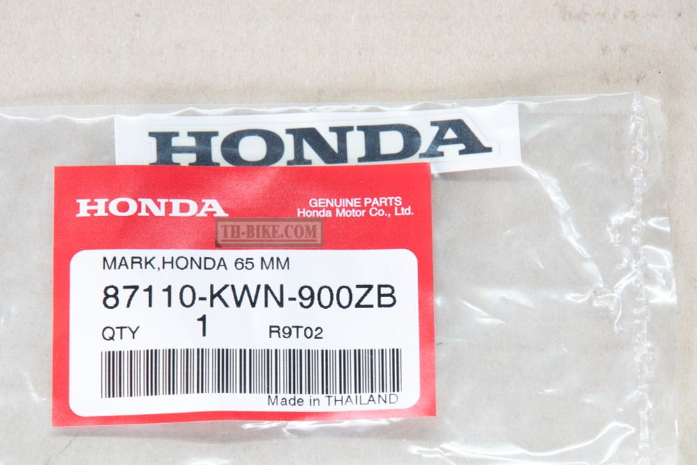 87110-KWN-900ZB. MARK, HONDA (65MM) *TYPE3* (NHA87P)