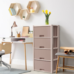 Комод 4-х секционный "Колорит" (бежевый)