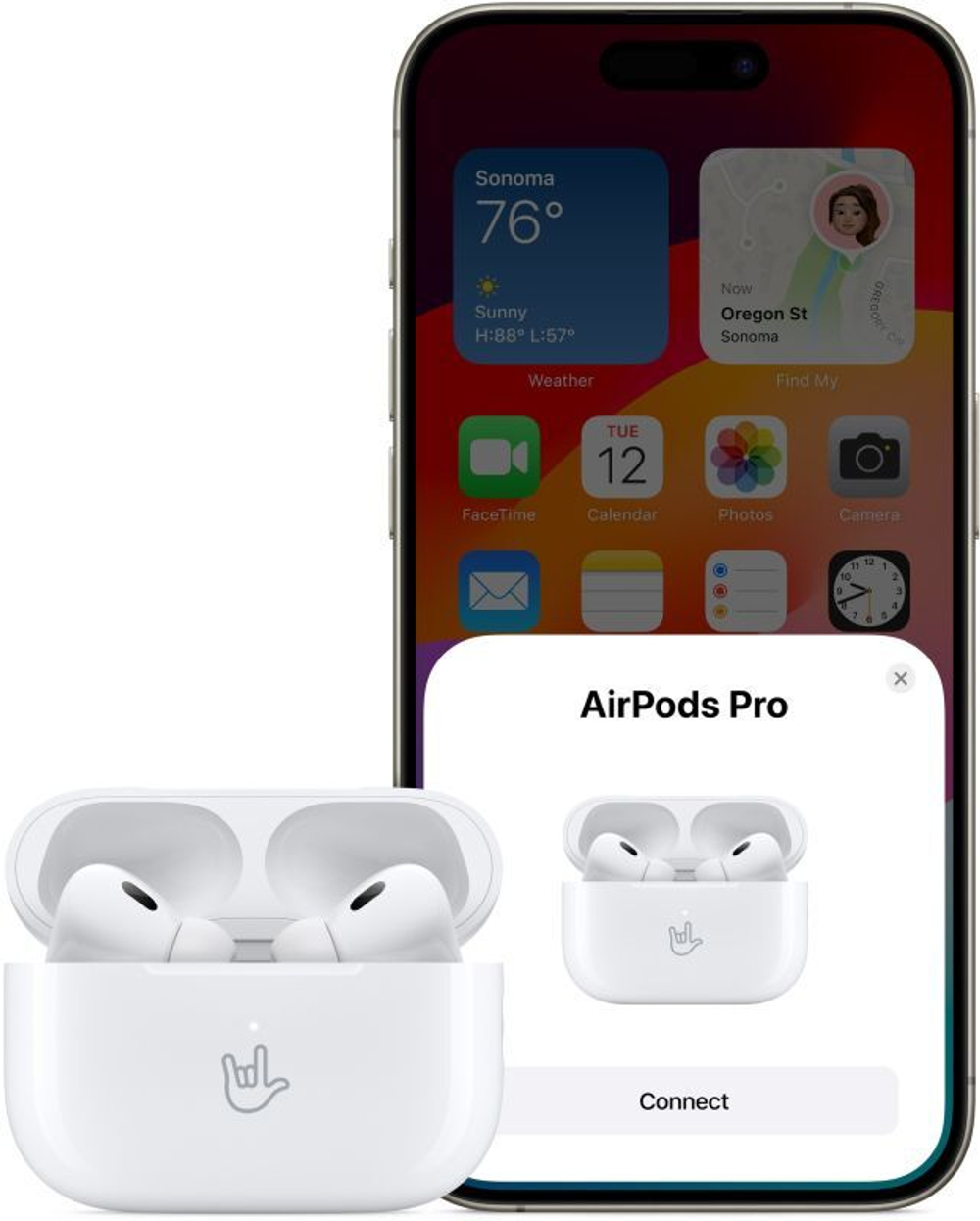 Беспроводные наушники Apple AirPods Pro 2 с зарядным футляром MagSafe (USB-C) (2023)