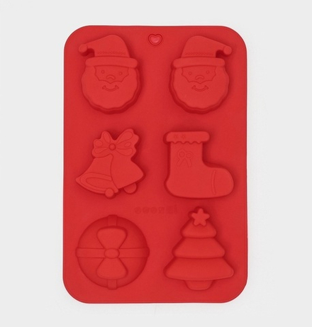 Силиконовая форма для выпечки "Новый Год" 26*17,5см