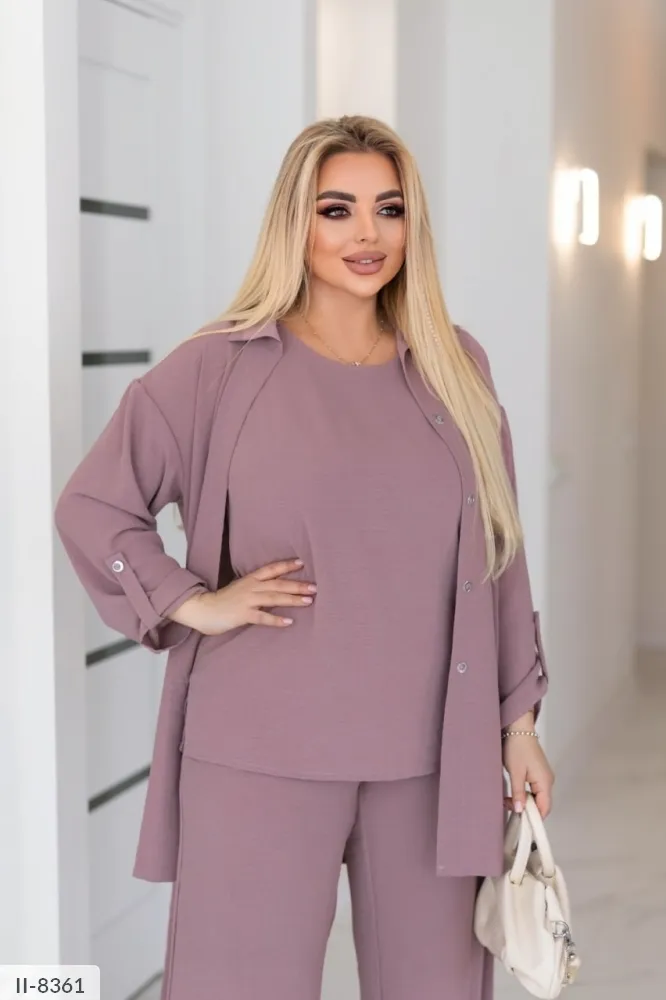 Костюм тройка II-8350 Фабрика Моды