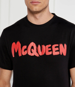 Футболка Alexander McQueen - черный(794673 QTABS)