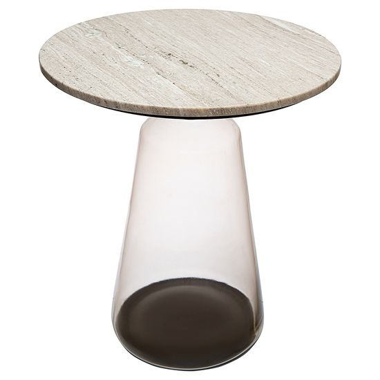 Столик кофейный odd, D50 см, бежевый