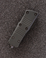 Автоматический складной нож SteelBro Mini Troodon Black Tanto 240-1T (черный-черный) фронталка/выкидуха