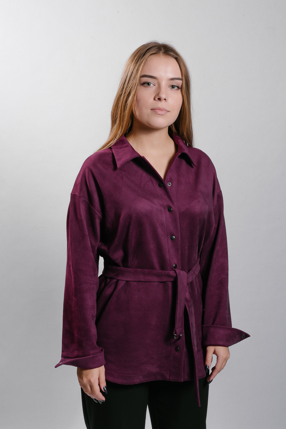 Жакет без подклада 2900АПА, вишневый #257В092900АПА