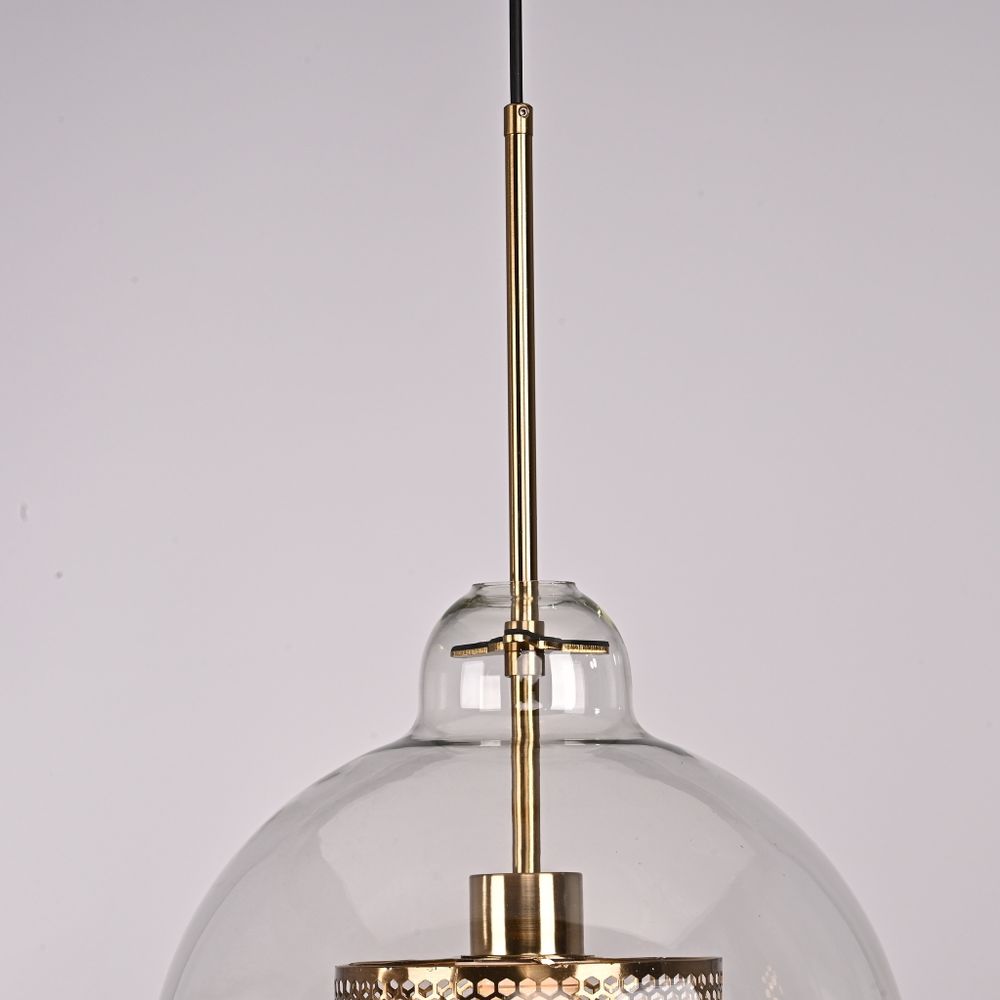 Подвесной светильник CATCH F pear brass D30