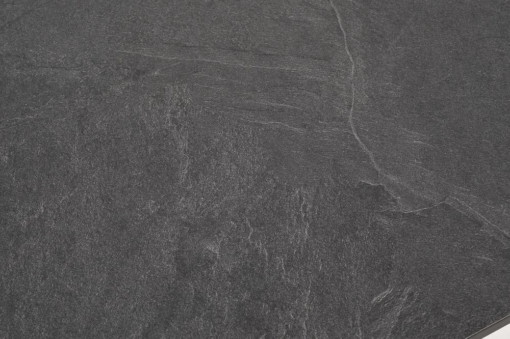 "Диего" журнальный стол из HPL 120х60 H40, каркас темно-серый (RAL7024), цвет "серый гранит"