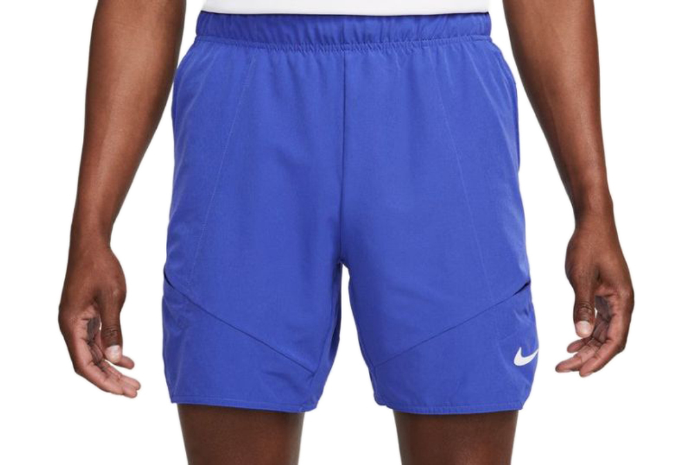 Мужские теннисные шорты Nike Dri-Fit Advantage Short 7in - lapis/black/white