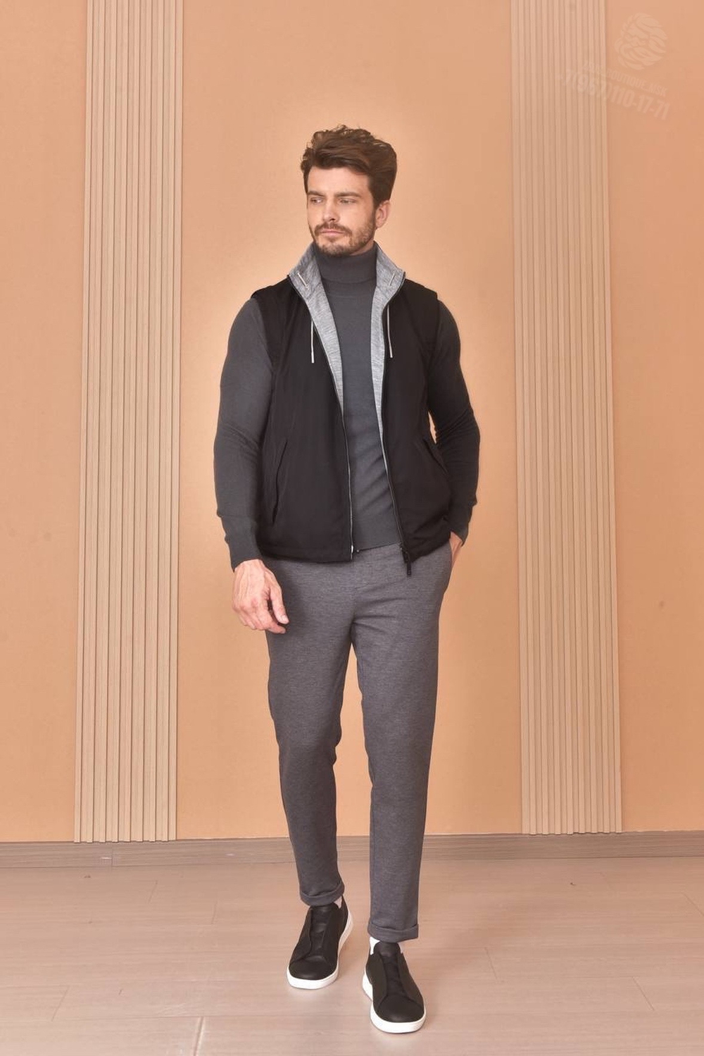 Двухсторонний жилет Ermenegildo Zegna